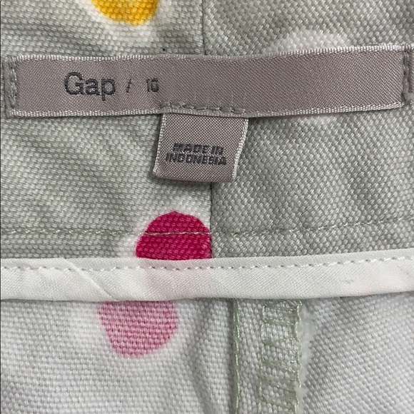 GAP Pink & Yellow Polka Dot Shorts - Picture 2 of 5